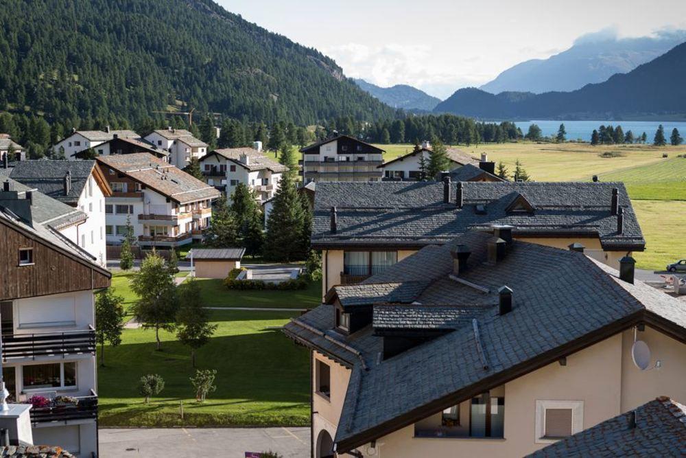 Hotel Cervo Sils Maria Buitenkant foto
