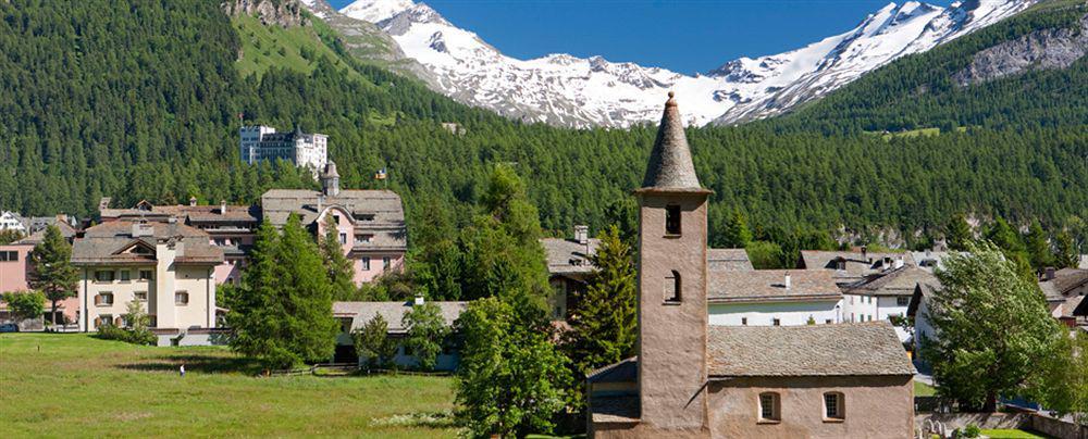 Hotel Cervo Sils Maria Buitenkant foto