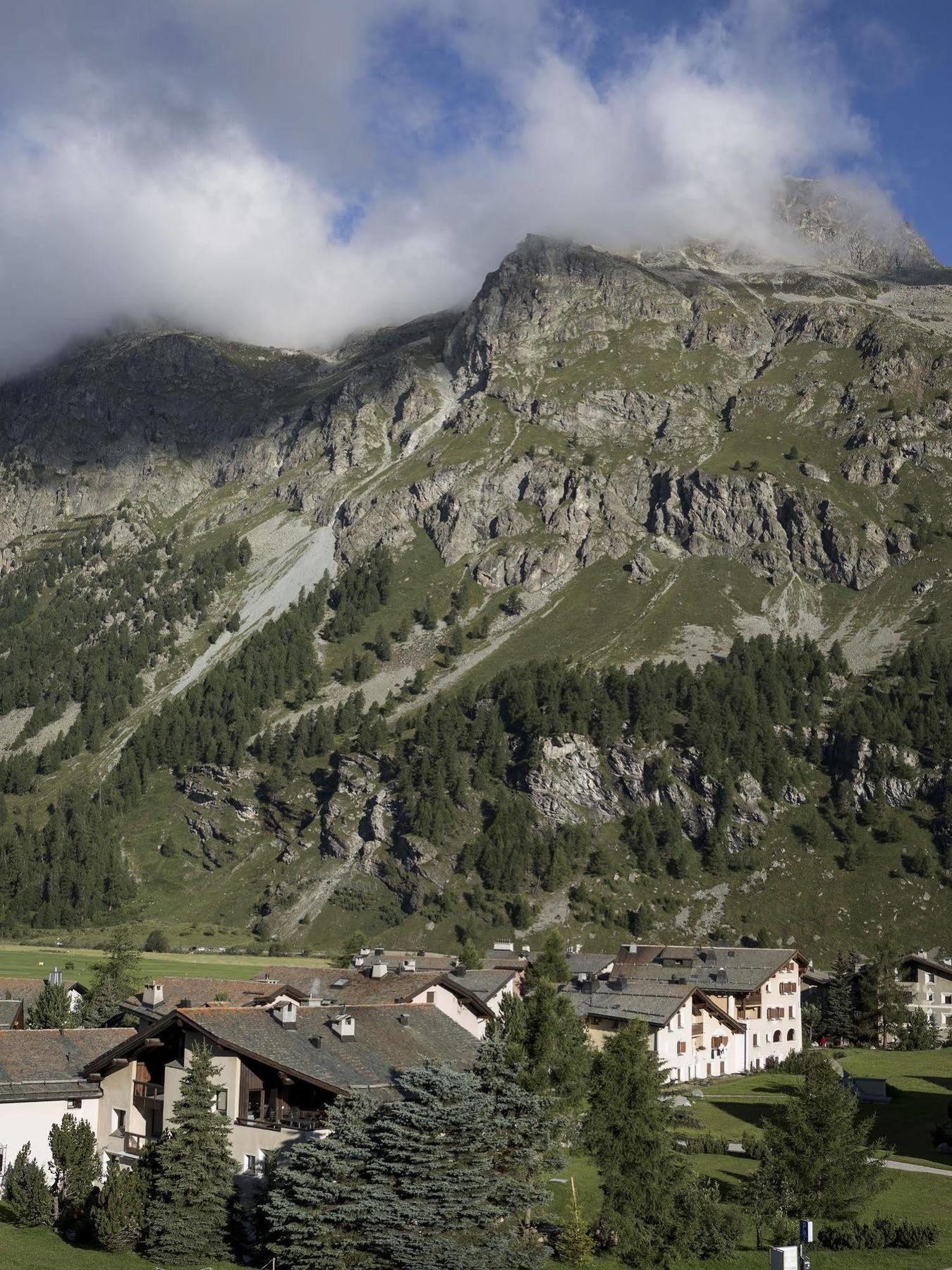 Hotel Cervo Sils Maria Buitenkant foto