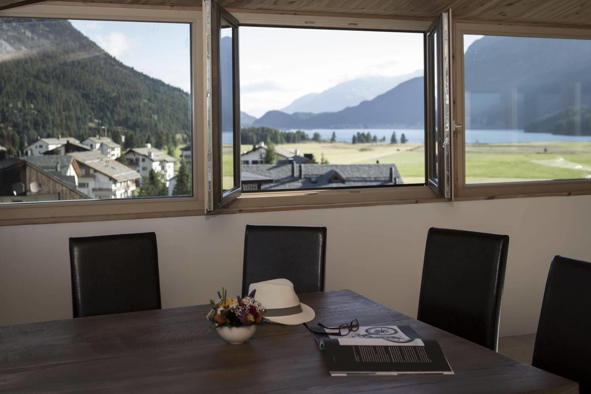 Hotel Cervo Sils Maria Buitenkant foto