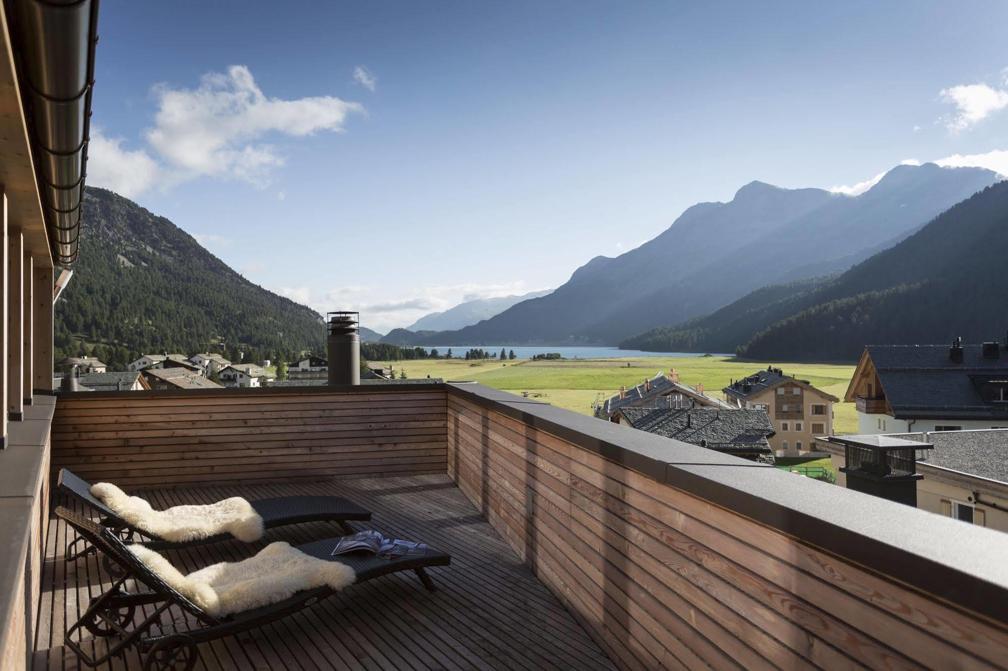 Hotel Cervo Sils Maria Buitenkant foto