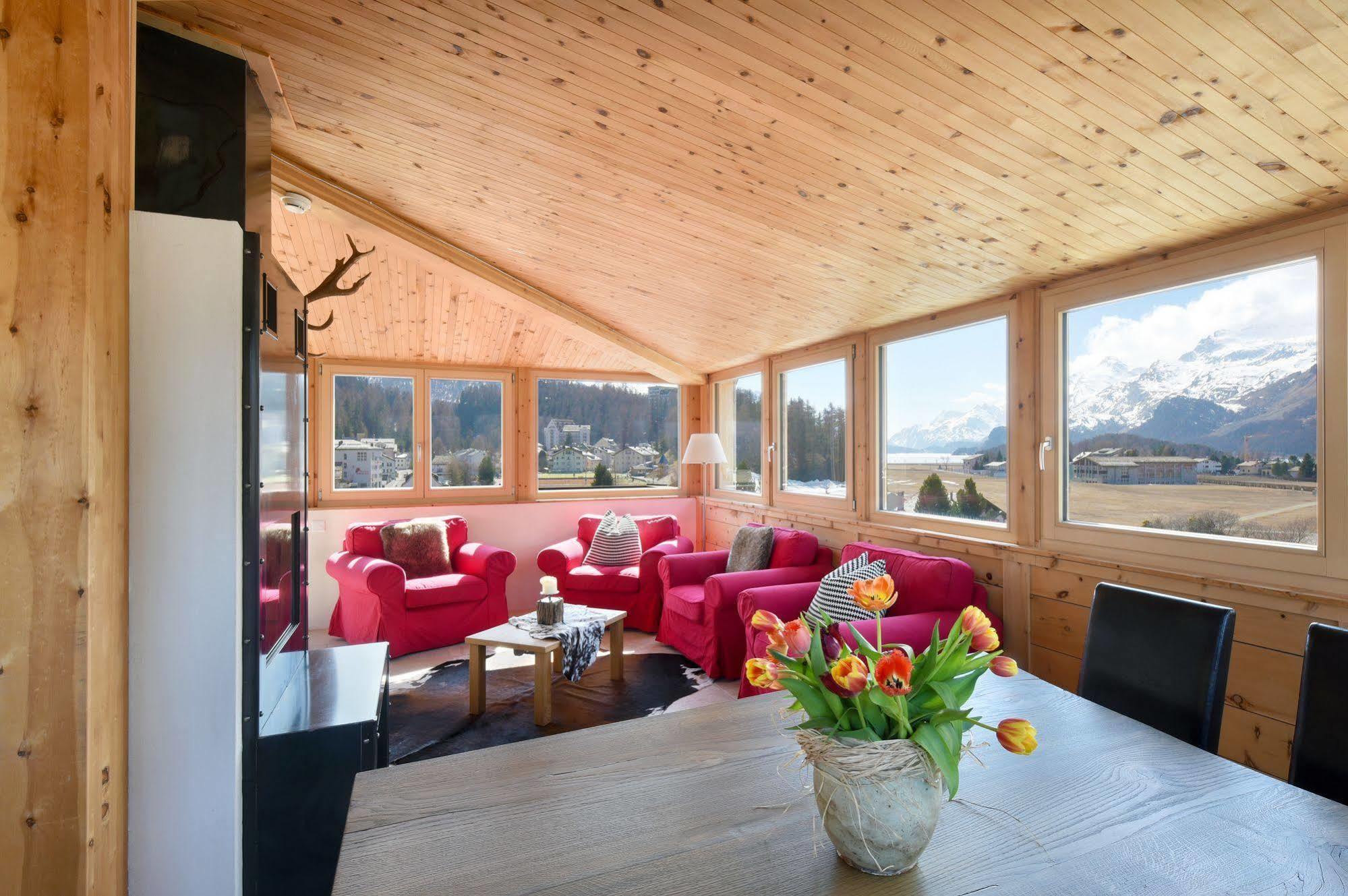 Hotel Cervo Sils Maria Buitenkant foto